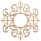Ekena Millwork Dijon Wood Fretwork Pierced Ceiling Medallion, Alder, 38"OD x 12 3/8"ID x 3/8"T CMWP38X38X0375DIAL - alternate 1